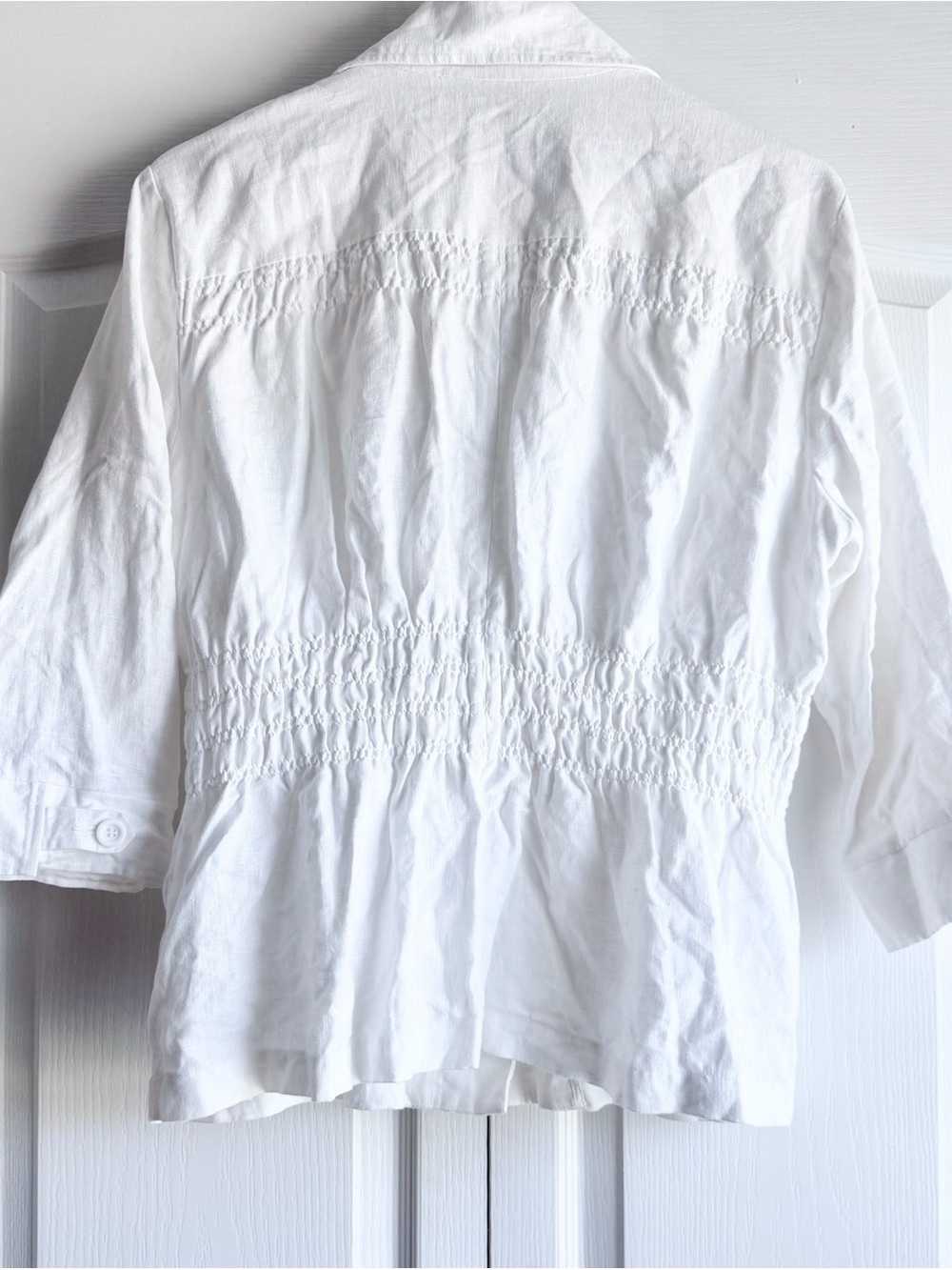 Multiples 100% Linen Jacket - Picture 8 of 10